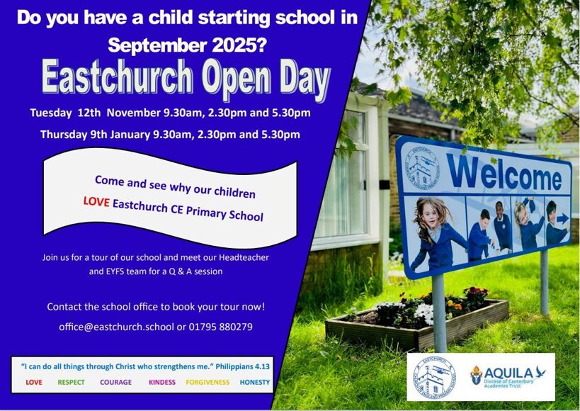 Eastchurch Opendays